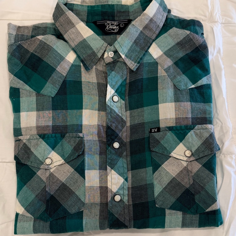 Salt Valley Western lightweight flannel